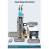 Multi Bit Screwdriver Portable Electric Screwdriver Machine With Screw Feeder