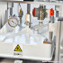 Automatic Vacuum Ab epoxy liquid Resin Glue Filling Dispenser Machine