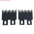 1SET Wire Stripper Cutter Tungsten Carbide HS-BX01 4Line Spare Part for Automatic Wire Cutting and Stripping Machine Blade