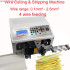 HS-BX01-4 Line Automatic Wire Cutting Stripping Machine Electric Cable Peeling Stripper with Carbide Blade from 0.1mm2 to 2.5mm2