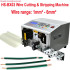 Automatic Wire Cutting and Stripping Machine with 1Set More Stripping Blade Free from 0.1 to 6mm2