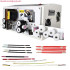 HS-BX06 1 Line Automatic Multi Core   Single Cable Cutting and Stripping Machine Peeling Machine AWG 5 -17 Cable Max OD 12mm²