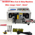 Tungsten Carbide Blade  Automatic Wire Cutting and Stripping Machine with Motor to Drive Working Cable from 1mm2 to 8mm2