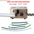 High Speed Automatic Electric Wire Stripping Machine with Cutting and Peeling Cable from 0.1 to 10mm square