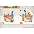 Floor Standing Automatic Two Component Silicone/Epoxy Resin/Ab Glue Dispensing Machine