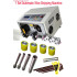 HS-BX06 1 Line Automatic Multi Core   Single Cable Cutting and Stripping Machine Peeling Machine AWG 5 -17 Cable Max OD 12mm²