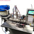 Automatic USB data cable cutting stripping soldering making machine wire connector welding machine Micro Iphone Type C