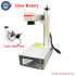 JPT 100W Fiber Laser Metal Cutting Machine for Metal Engraving Marking Cut 1mm Metal with Attachment 3 Jaw / Roller Rotary Axis