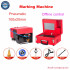 Pneumatic Electric Hand-held Metal Nameplate Marking Lettering Machine 140x40mm for Cylinder Number Frame Chassis Plotter