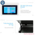 Vacuum OCA Laminator Laminating Debubble Machine TBK 808A For iPad 13Inch Mobile Phone Screen Tablet Flat Front Glass LCD Repair