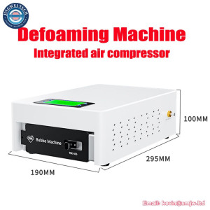 Mini Defoaming Machine Built-in Air Compressor Debubble For LCD Screen Below 8 Inches Phone Bubble Remove/Refurbished