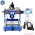 Mini Metal Frame CNC 1310 Router Laser Engraving Square Rail Desktop Assembled Pcb Milling Machine 500MW Laser Head