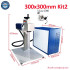 JPT Mopa M7 Separated Fiber Laser Marking Machine 20W 30W 60W 80W 100W Nameplate Engraving Metal Cutting Rotary Axis Optional