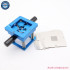 Blue BGA Reballing Kit 90*90mm Template Holder Fixture Jig with Hand Shank Gift 10/PCS 90mm Universal Stencils Solder Balls