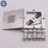 90mm Aluminium Alloy BGA Reballing Station Reball 5pcs Solder Balls10pcs 90mm Universal Stencils Template Holder Foxture Jig