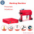 Pneumatic Electric Hand-held Metal Nameplate Marking Lettering Machine 140x40mm for Cylinder Number Frame Chassis Plotter
