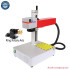 Mini 20W MAX Portable Laser Marking Engraver High Accuracy Metal Gold Steel Cups Rings Engraving Machine EZCAD