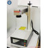 JPT 100W Fiber Laser Metal Cutting Machine for Metal Engraving Marking Cut 1mm Metal with Attachment 3 Jaw / Roller Rotary Axis