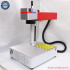 Mini 20W MAX Portable Laser Marking Engraver High Accuracy Metal Gold Steel Cups Rings Engraving Machine EZCAD