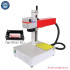 Mini 20W MAX Portable Laser Marking Engraver High Accuracy Metal Gold Steel Cups Rings Engraving Machine EZCAD