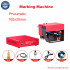 Pneumatic Electric Hand-held Metal Nameplate Marking Lettering Machine 140x40mm for Cylinder Number Frame Chassis Plotter