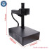 JPT MOPA M7 60W Fiber Laser Marking Machine 50W 30W 20W Raycus MAX Metal Steel Gold Silver PVC Engraving with Rotary Axis