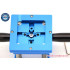 Blue BGA Reballing Kit 90*90mm Template Holder Fixture Jig with Hand Shank Gift 10/PCS 90mm Universal Stencils Solder Balls