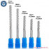 Solid Carbide Corn End CNC Cutting Milling Tools D0.8, 1.0, 1.6, 1.8, 2.4, 3.1 PCB mill Milling Cutter Bits