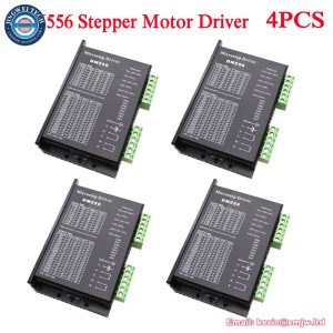 1/3/4pcs DM556 2-phase Digital Stepper Motor Driver 5.6A 42 57 86 DC20V-50V Stepper Motor Controller For NEMA 17 23 34 Series