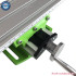 Mini Precision Multifunction Worktable BG6300 Bench Vise Fixture Drill Milling Machine X Y Axis Stroke 200*50mm Adjustment Table