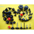 Wheel Plastic Curtain Track Roller Gliders Handle Bolts With Knobs Making Injection Machine For T-Shaped Thumb Screws