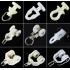 Wheel Plastic Curtain Track Roller Gliders Handle Bolts With Knobs Making Injection Machine For T-Shaped Thumb Screws