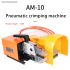 AM-10 Excellent Pneumatic Air Powered Wire cable terminate crimping machine