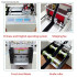 Spot direct pvc laminated release paper cutting machine automatic foam back glue coated insulating gasket cutting machine
